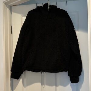 Fashion Nova Black Teddy Jacket